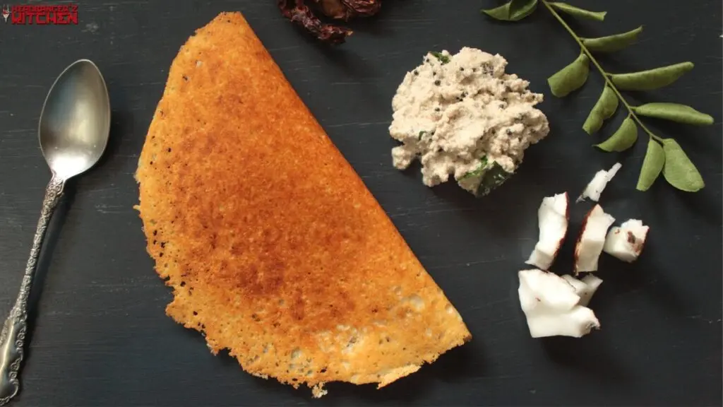 Keto Dosa and coconut chutney