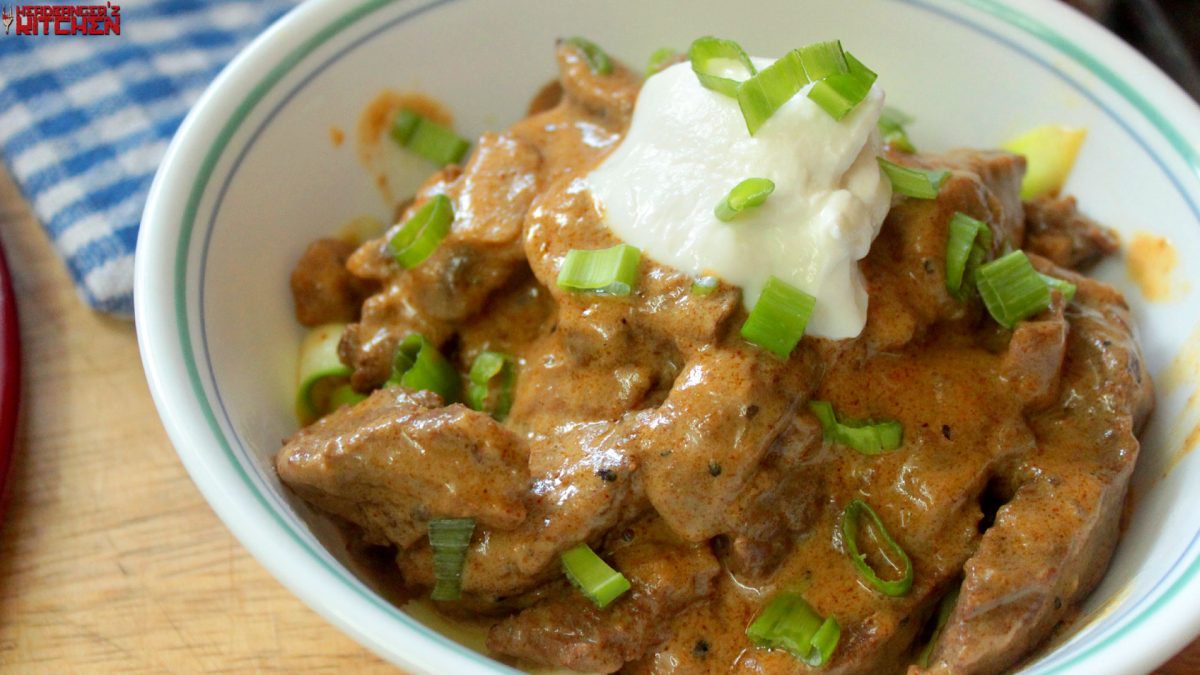 Keto Beef Stroganoff