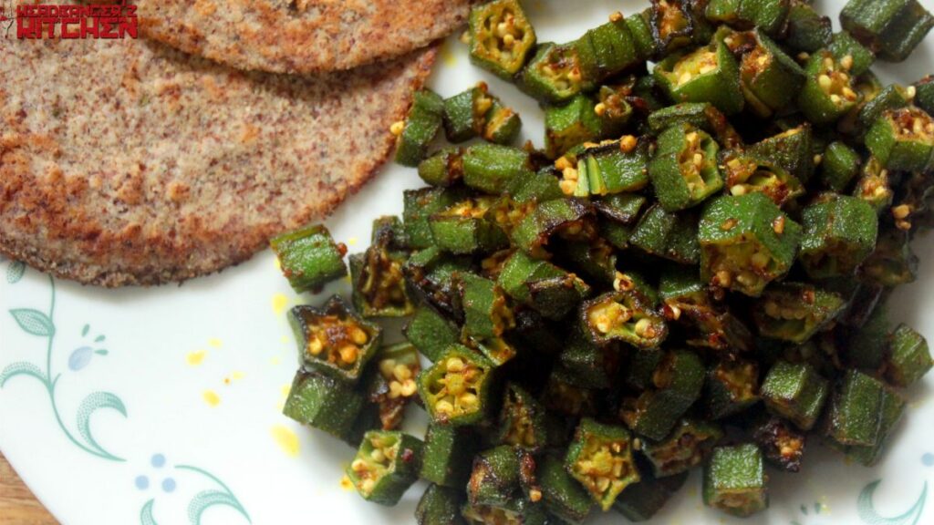 Keto Bhindi Masala (Stir Fried Okra) - Headbanger's Kitchen - Keto All The  Way!