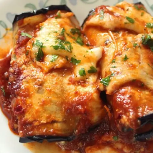 Keto Eggplant Involtini