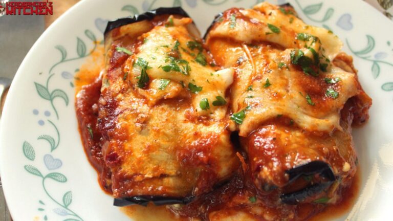 Keto Eggplant Involtini