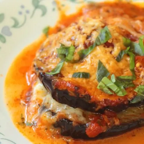 Keto Eggplant Parmesan