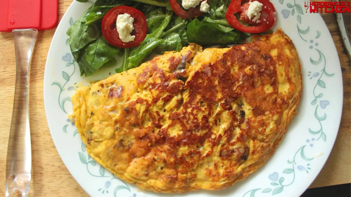 Ham and Mushroom Omelet