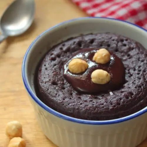 Keto Nutella Mug Cake