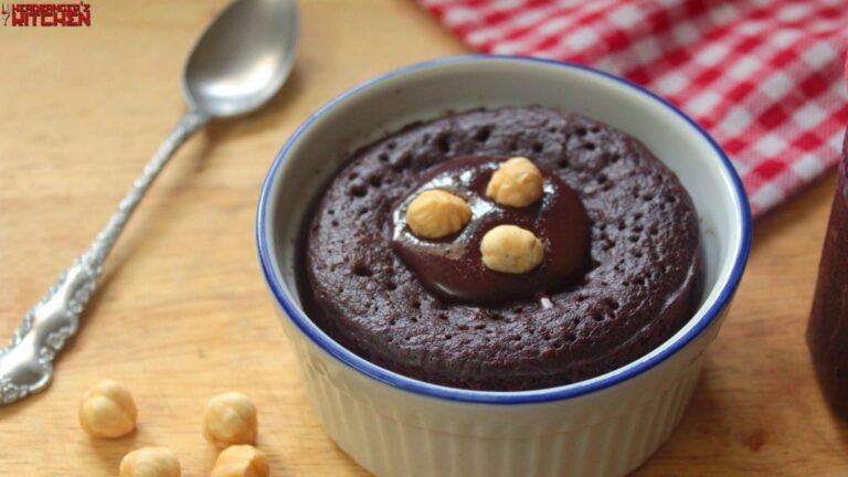 Keto Nutella Mug Cake