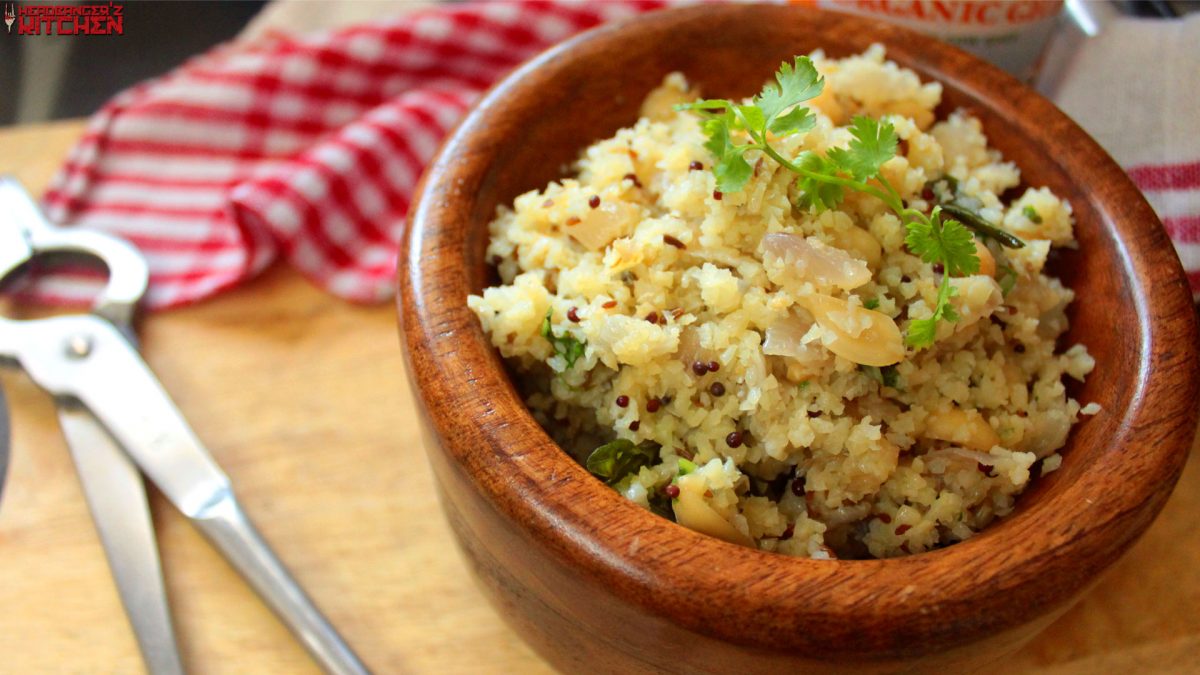 Keto Upma (Indian Breakfast Dish) - Headbanger's Kitchen ...