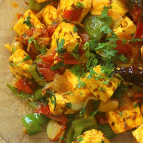 Keto Paneer Jalfrezi