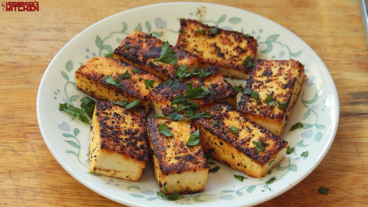 Keto Lemon Pepper Paneer