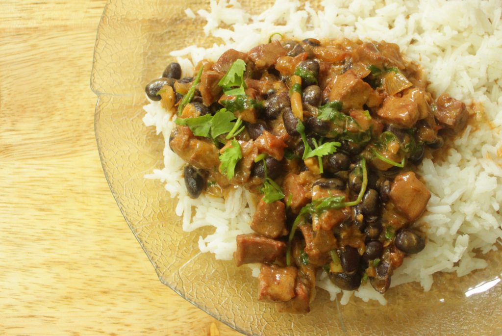 chorizo and black bean stew