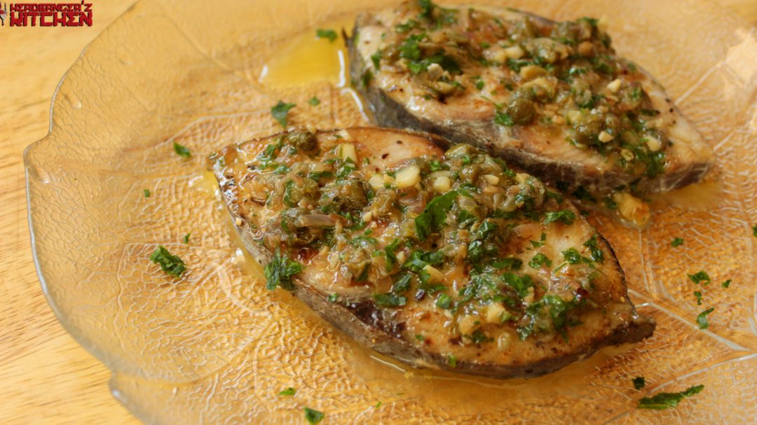 Fish in Lemon Butter Caper Sauce Headbanger's Kitchen Keto All The Way!