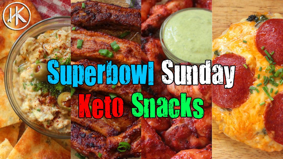 Superbowl Sunday Keto Snacks & Month End Review