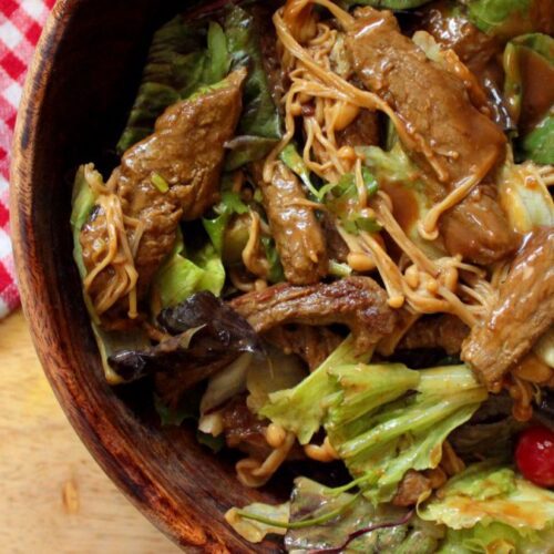 Keto Beef Salad