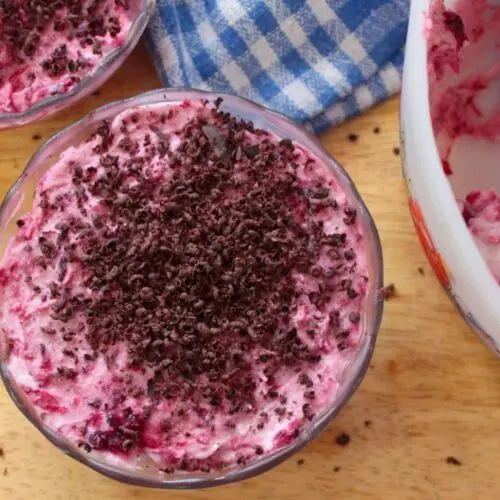 Keto Mascarpone Berry Mousse