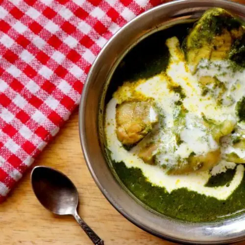 Keto Saag Chicken