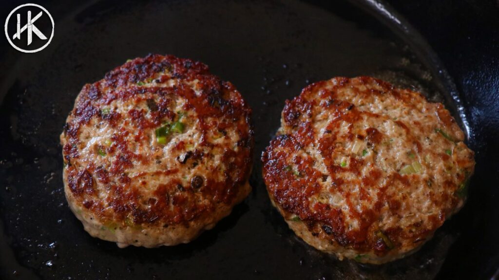 Keto Pork Burgers