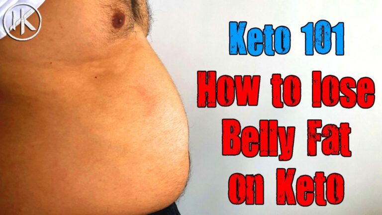 How to lose belly fat on Keto