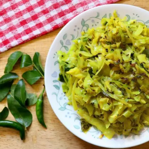 keto cabbage stir fry