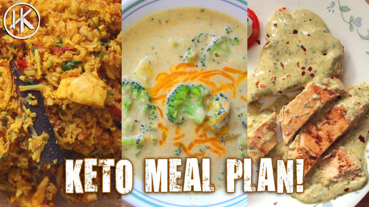 #MealPrepMonday – 1200 Calorie Keto Meal Plan #2