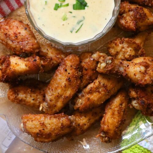 Lemon Pepper Chicken Wings