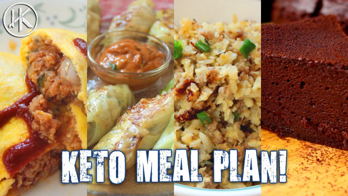 #MealPrepMonday – 1500 Calorie Asian Keto Meal Plan #6