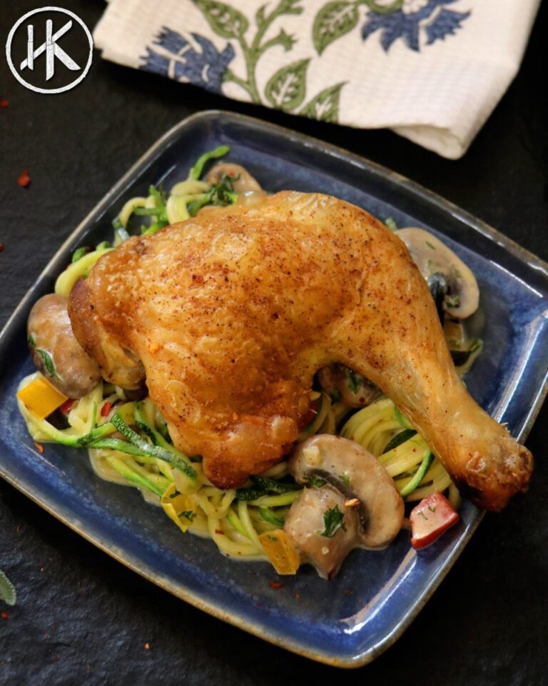 Keto Chicken Tetrazzini