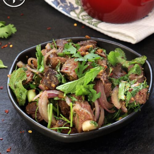 Keto Spicy Thai Beef Salad
