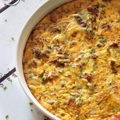 Keto Masala Omelet Frittata