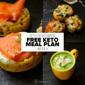 Keto For Beginners - Free Keto Meal Plan - Week 4 - Headbanger's