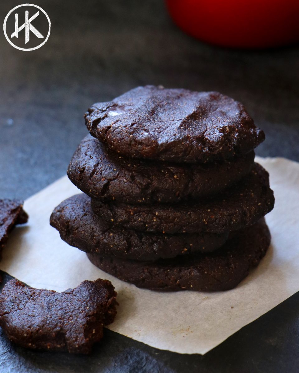 Keto Double Chocolate Chip Cookies