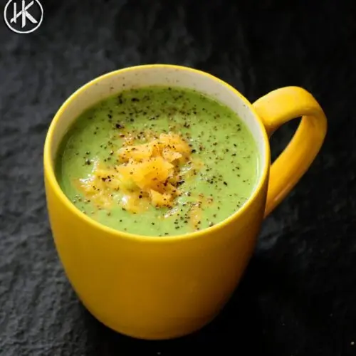 Keto broccoli soup