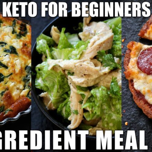 5 Ingredient Keto Meal Plan