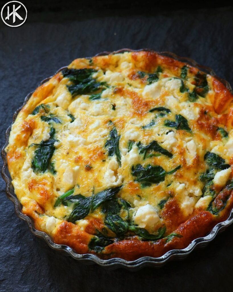 Spinach and Feta Frittata