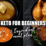 3 Ingredient Keto meal plan