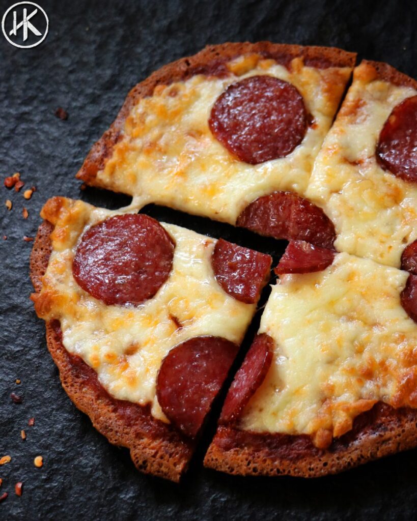 Keto Pizza (NO EGG) - Headbanger's Kitchen - Keto All The Way!