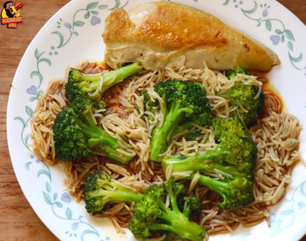 INSTANT POT CHICKEN BROCCOLI RICE