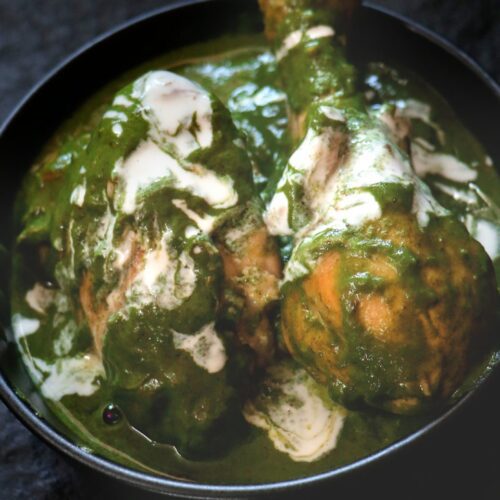 Keto Saag Chicken