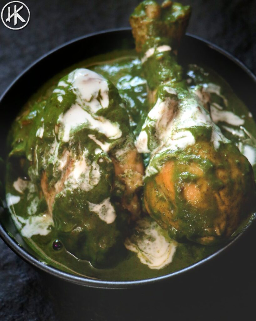 Keto Saag Chicken