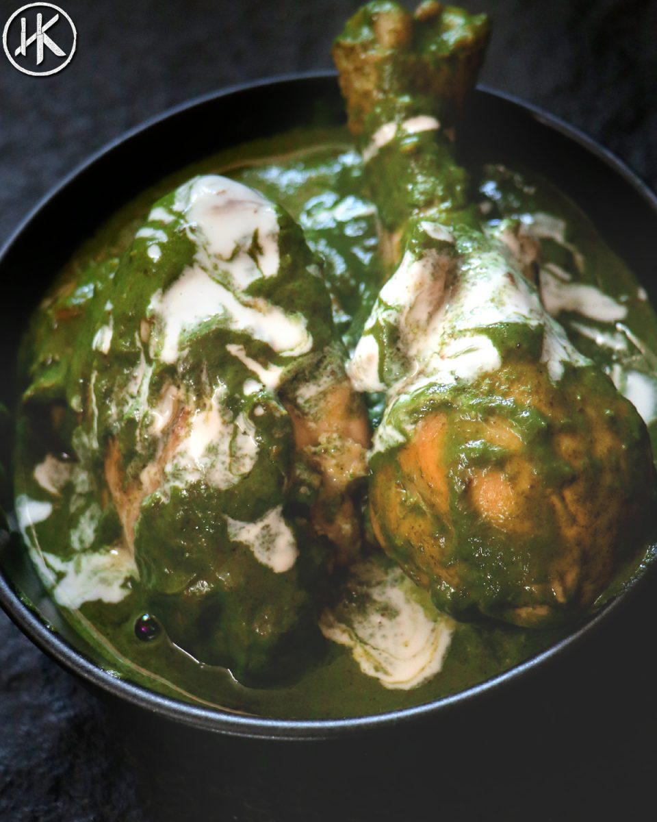 5 Ingredient Spinach Chicken (Chicken Saagwala)