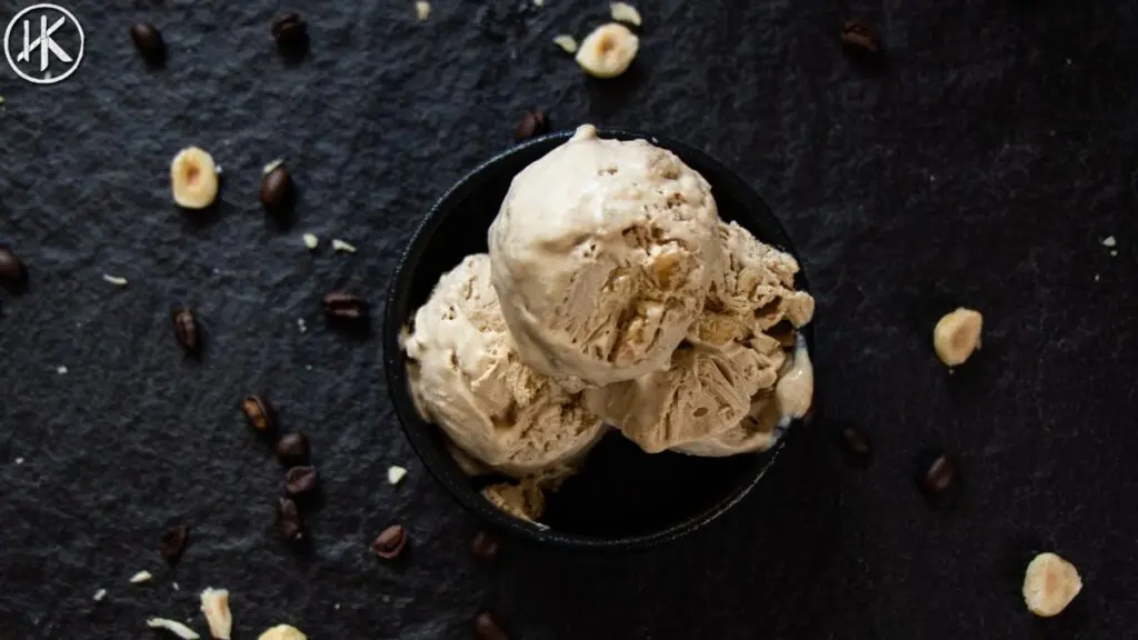 Keto coffee ice cream