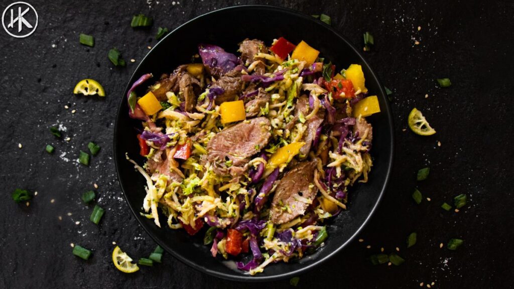 keto beef bowl