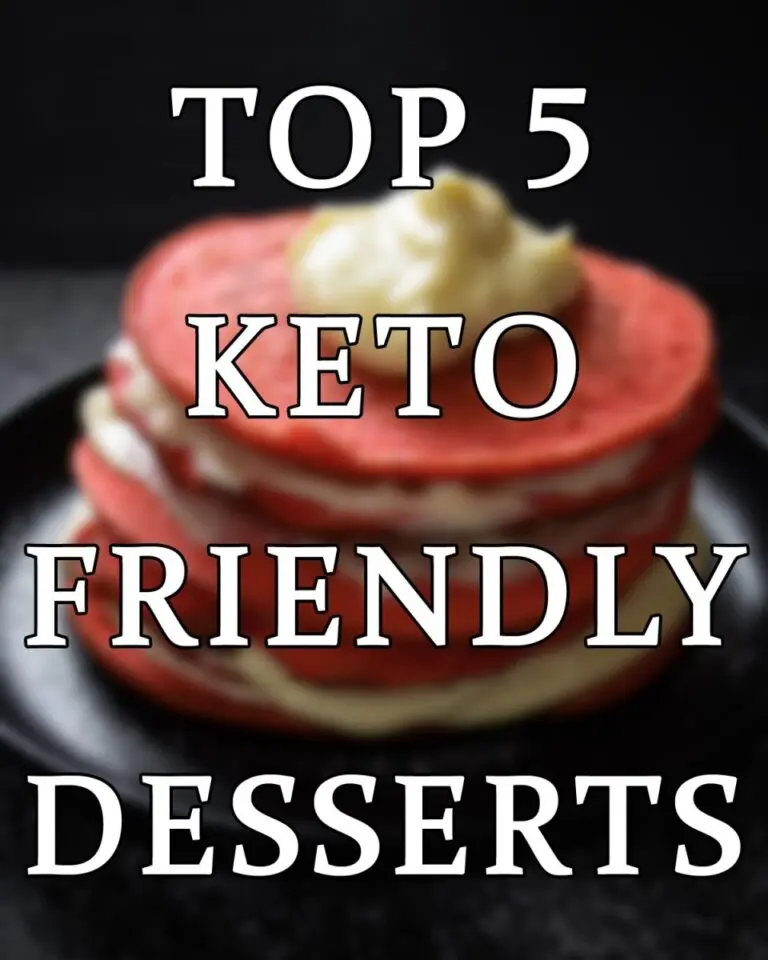 Keto friendly dessert recipes
