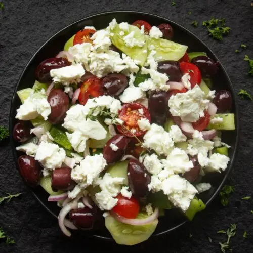 KETO GREEK SALAD