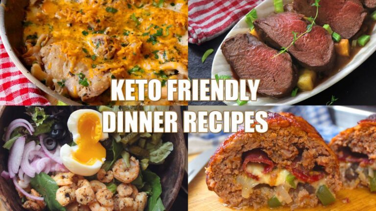 Keto friendly recipes for dinner