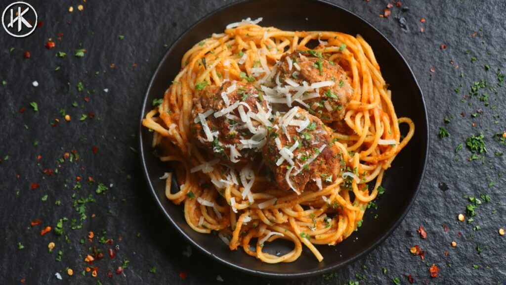 Easy Spaghetti & Meatballs - Headbanger's Kitchen