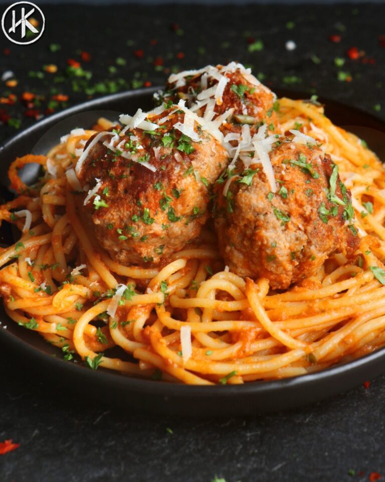 Easy Spaghetti & Meatballs