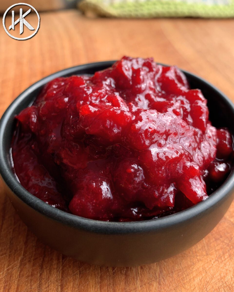 How to Make Spiced Cranberry Sauce
