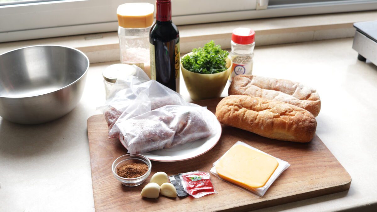 Choripan Sandwich Ingredients