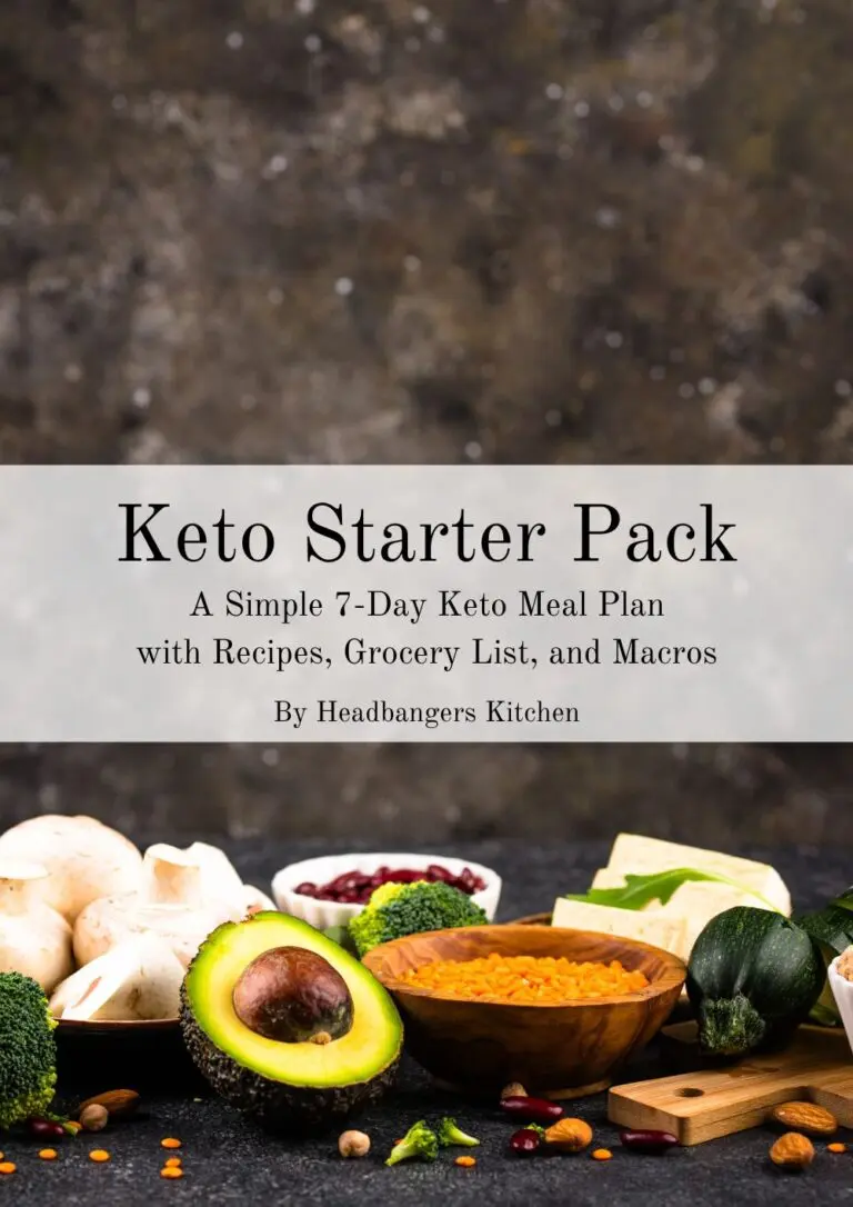 Keto Starter Pack Front Page