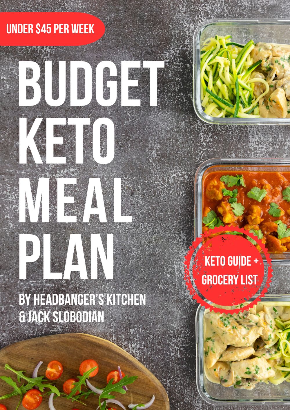 Budget Keto Meal Plan Book Cover